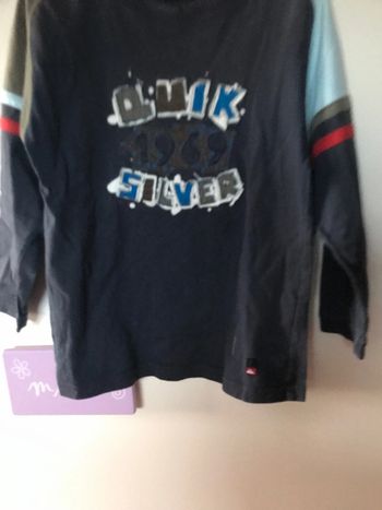 Quiksilver t shirt manche longue taille 8 ans
