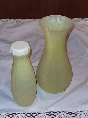 carafe et salière de bistrot - vintage