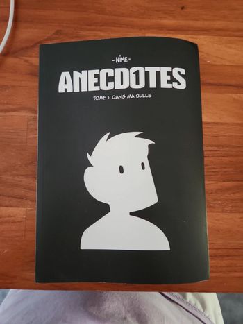 Livre bande dessinée Anecdotes