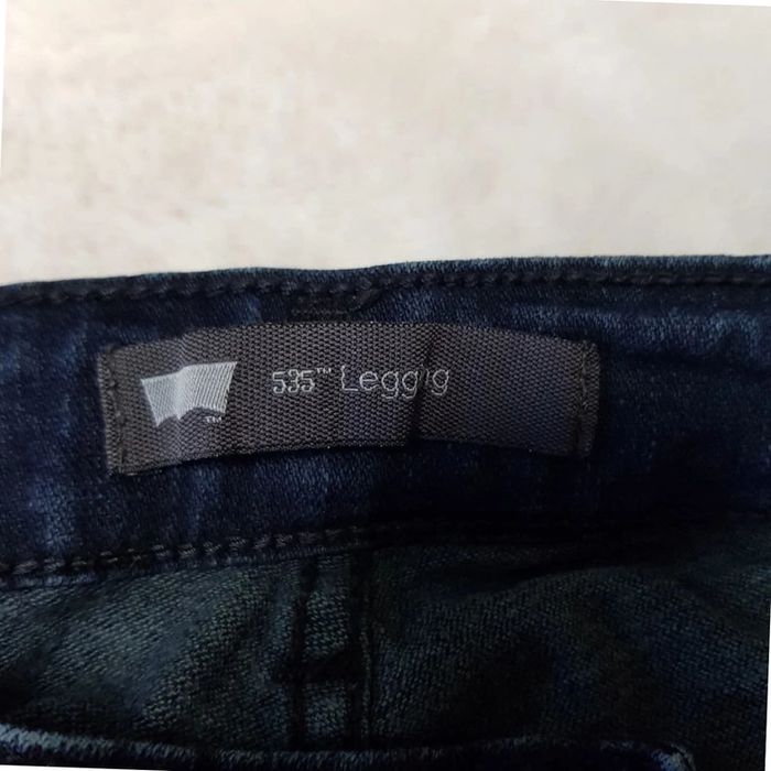 Jean Levi's 535 Legging 9M Bleu Marine - photo numéro 9