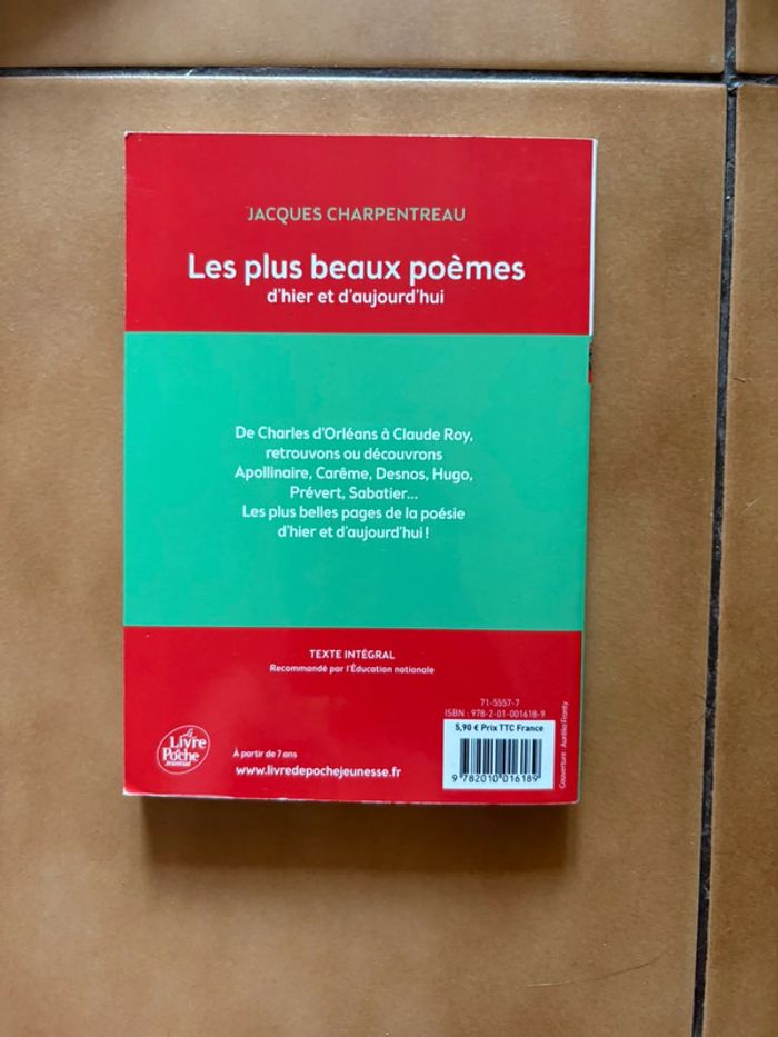 Lot 2 livres poèmes - photo numéro 4