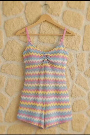Combi short Zigzag Lavender– Taille XS – by Undiz