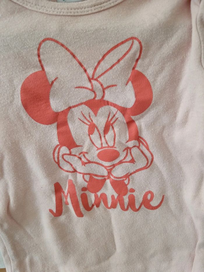 Bodies manche longues disney baby minnie - photo numéro 2