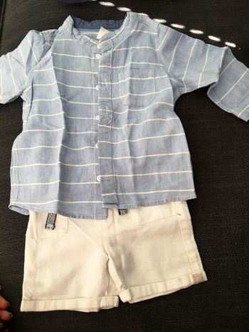 Chemise H&M 9/12 mois