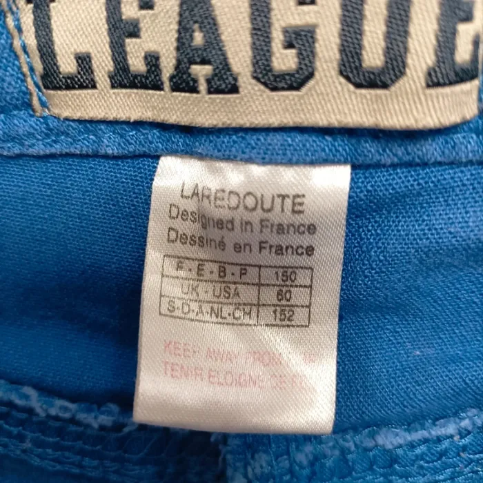 Short en jean bleu short 11/12 ans été plage A1030 - photo numéro 7
