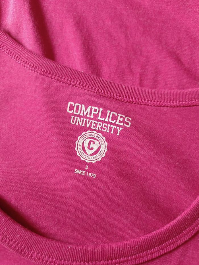 Tee-shirt manches courtes T. 3 Complices - photo numéro 5