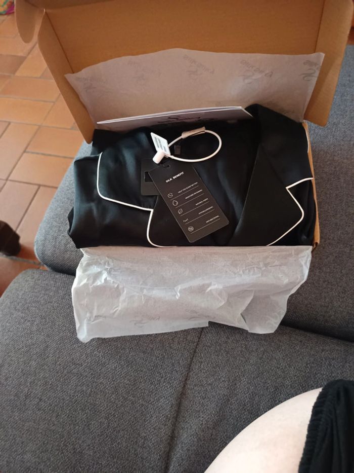 Pyjama en soie taille 46/48 (XXL) - photo numéro 7