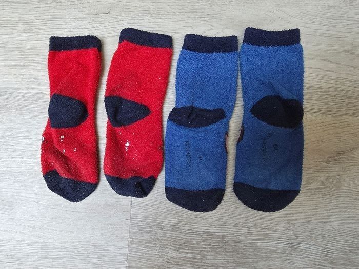 ​Lot 2 Paires Chaussettes Polaires Pat' Patrouille (Marcus & Chase) 27-30 Tres Bonne Etat - photo numéro 2
