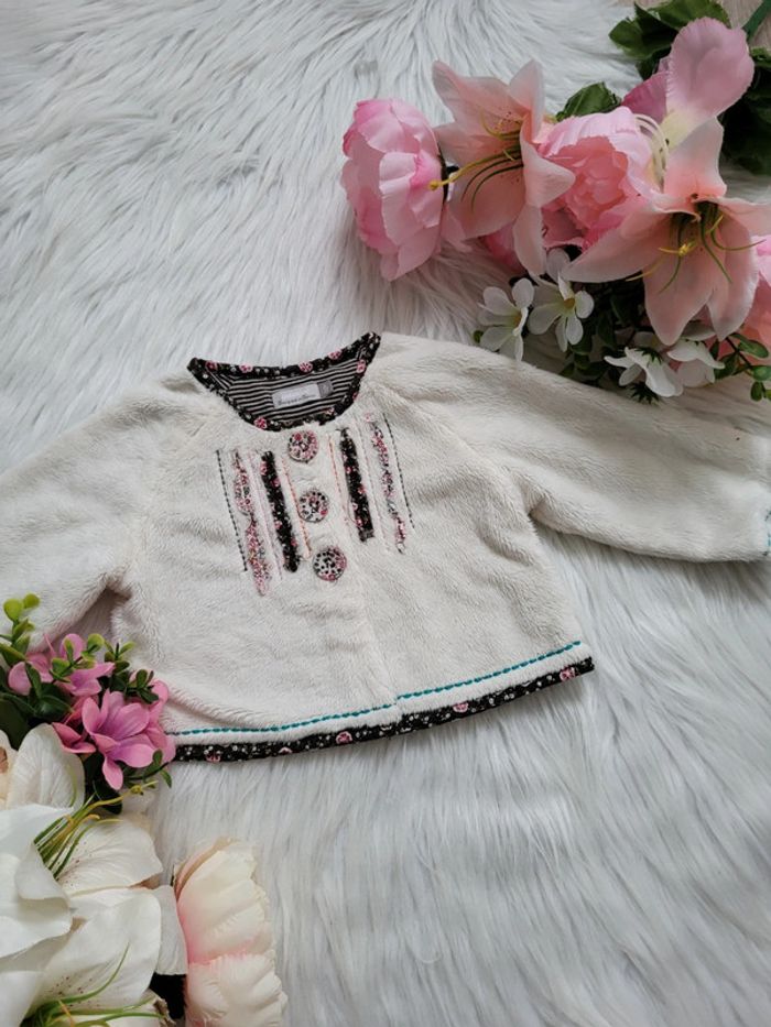 Pull velours 6mois catimini