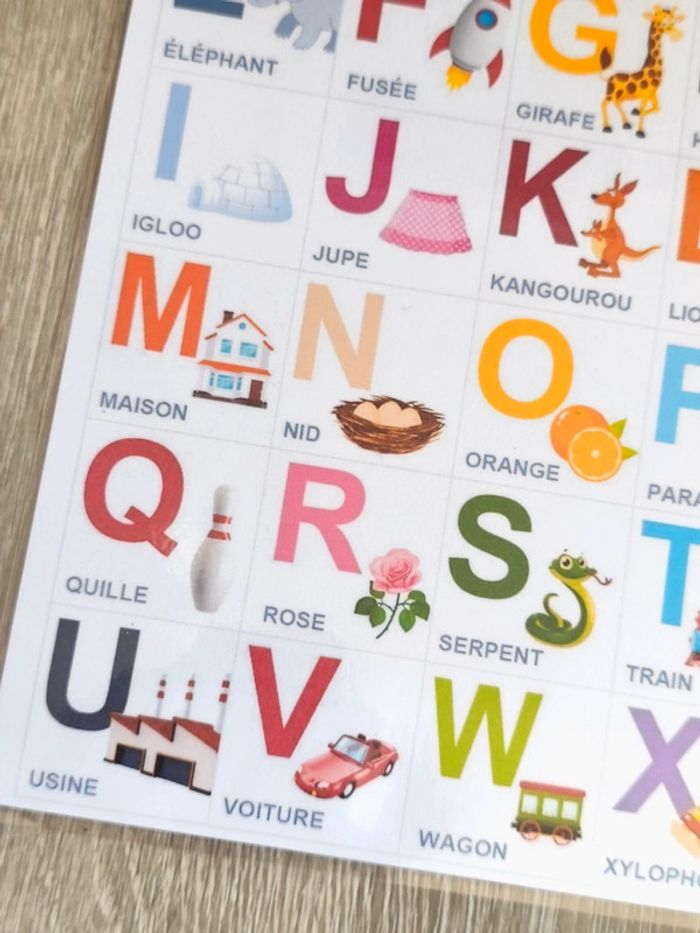 Sous mains de l'abécédaire - photo numéro 4