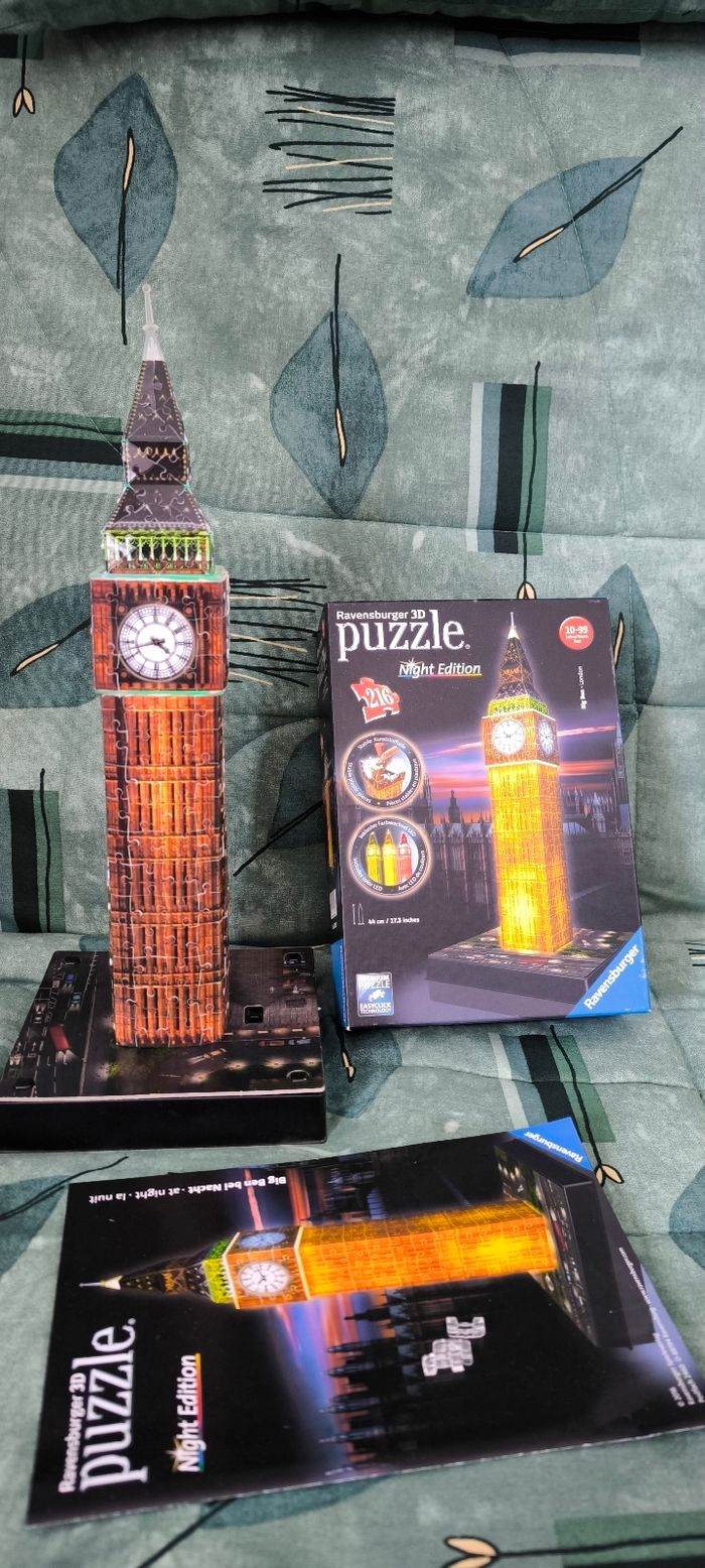 Puzzle 3D big ben