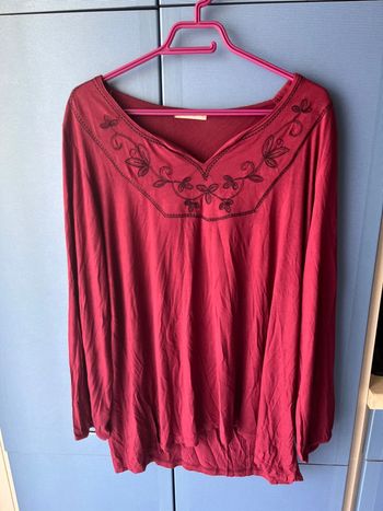 Tunique Daxon / 54 / Bordeaux / Très bon état