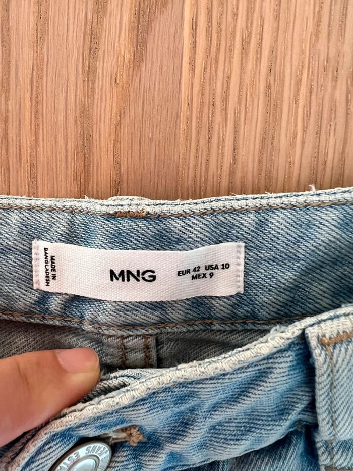 Short en jean / bermuda MANGO taille 42 - photo numéro 3