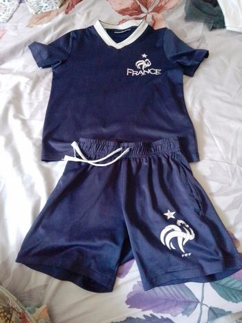 Ensemble foot FFF 6 ans
