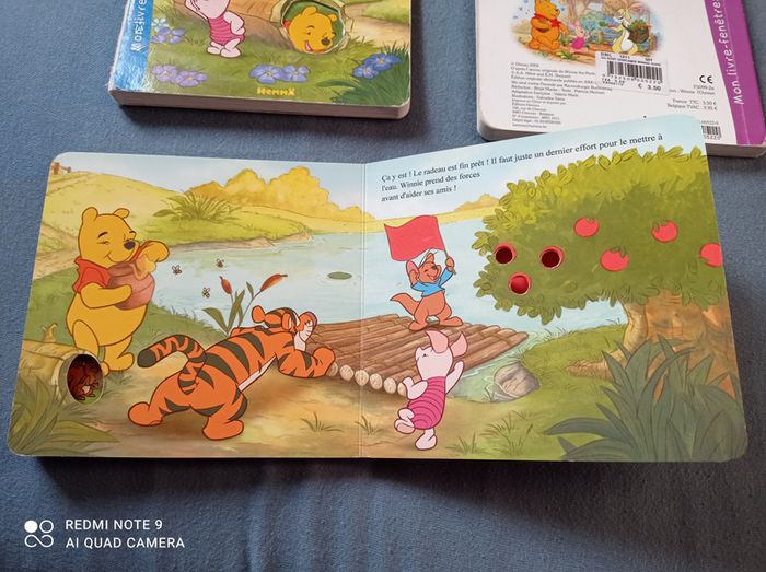 Lot de livres à trous Winnie l'ourson, éditions Hemma - photo numéro 4