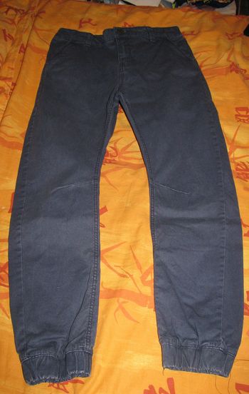 pantalon bleu 10/11 ans