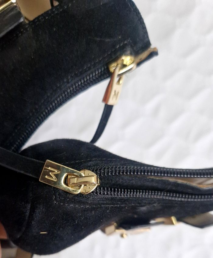 Escarpins  / chaussures à talons  , femme , Marciano  , cuir  , taille 38 - photo numéro 9