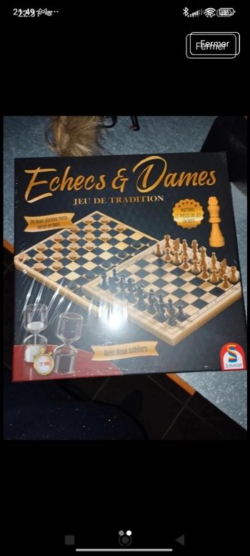 Jeux échecs neufs