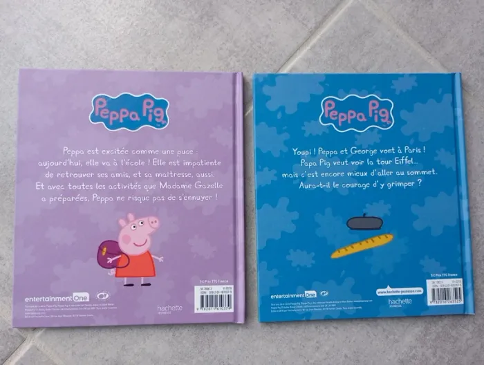 Lot livres Peppa pig - photo numéro 2