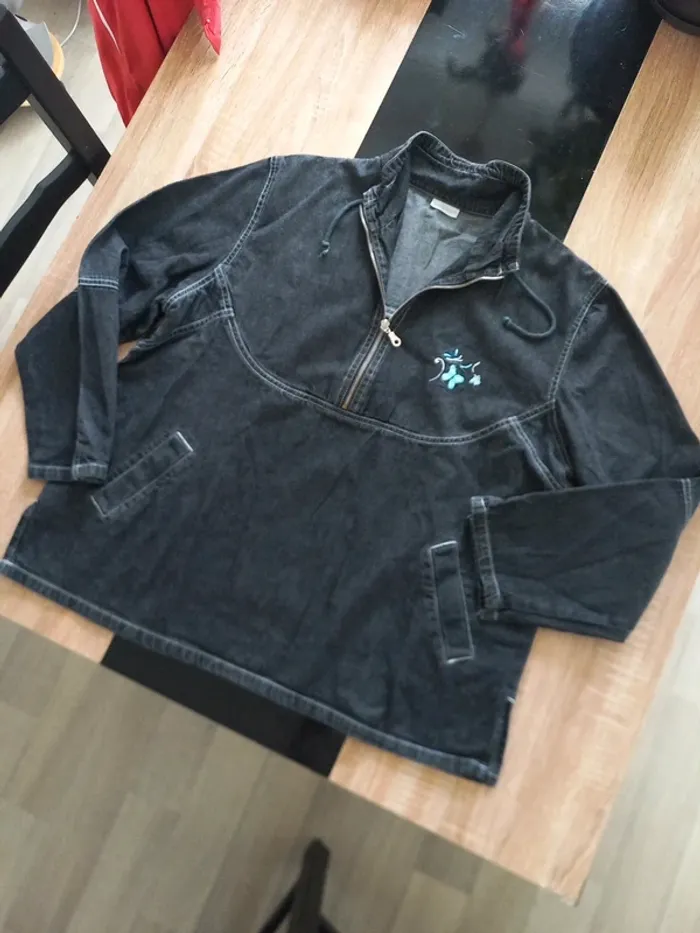 Veste en jeans 46/48 - photo numéro 3