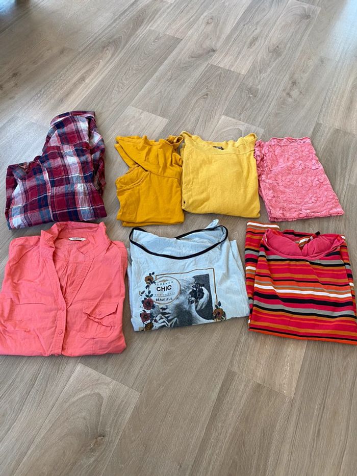 Lot vêtements femme XL