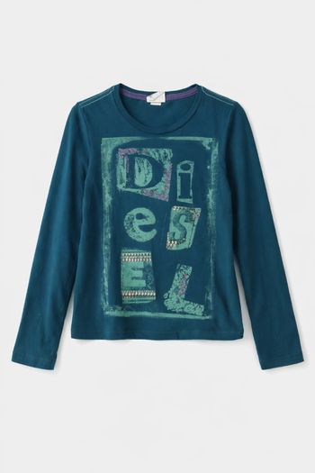 T-shirt manches longues fille. 6 ans. Diesel.
