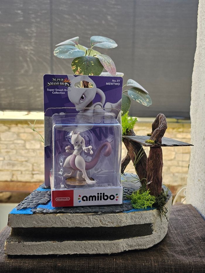 Super figurine Pokemon Nintendo amibo Mewtwo - photo numéro 3