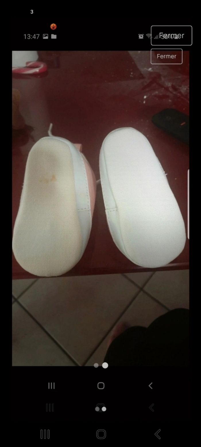 Chaussures bébé 6/9 mois - photo numéro 2