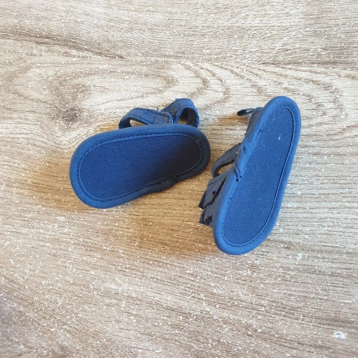 🩷 Sandales Kiabi bleu marine fille pointure 0/3 mois 16 #emyfleury_pointure16fille - photo numéro 3