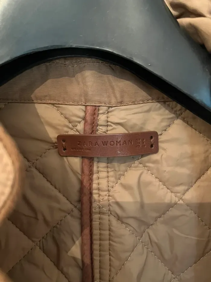 Veste matelassée Zara beige – chic et confortable - photo numéro 4
