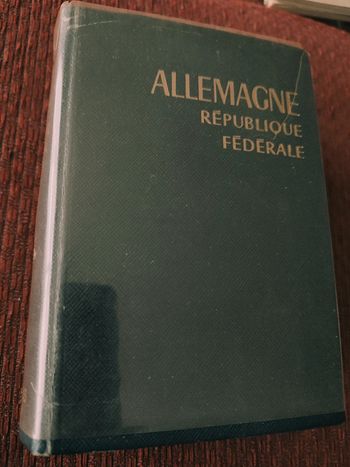 Allemagne, République fédérale - Les guides bleus