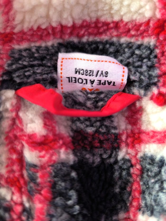 Parka rouge doublée 10 ans - photo numéro 3