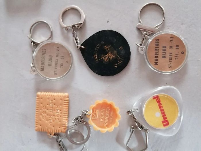 lot de 24 porte cle theme biscuit - photo numéro 5