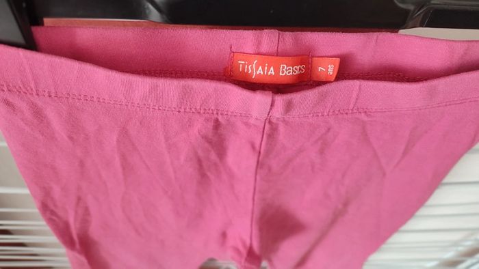 Legging rose fille 7 ans - Tissaia - photo numéro 2