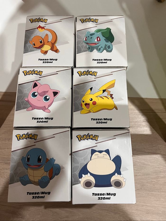 Tasses Pokémon lot - photo numéro 2