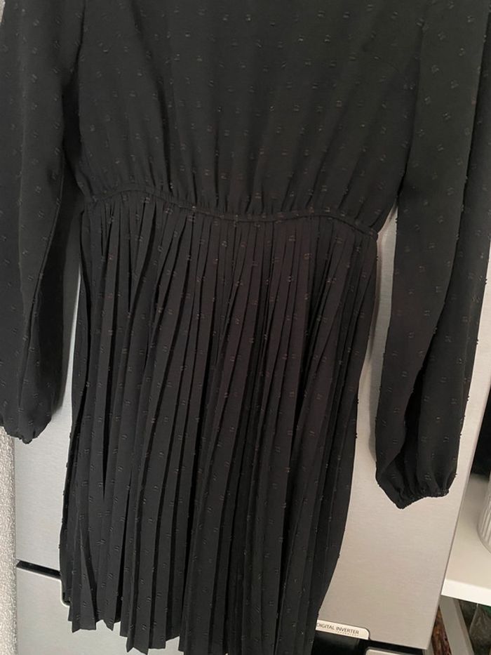 Robe femme noir plissée 38 - photo numéro 4