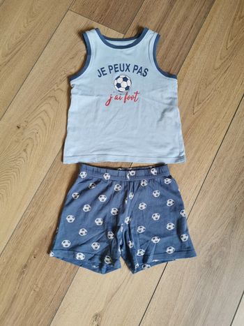 Pyjashort je peux pas j ai foot