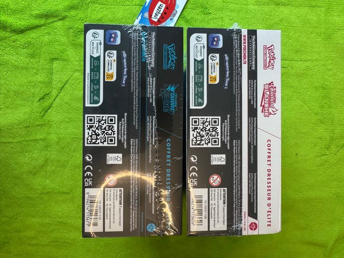 Lot de 2 ETB Pokémon EV10.5 Foudre Noir Flamme Blanche Neuf et Scellé - photo numéro 7