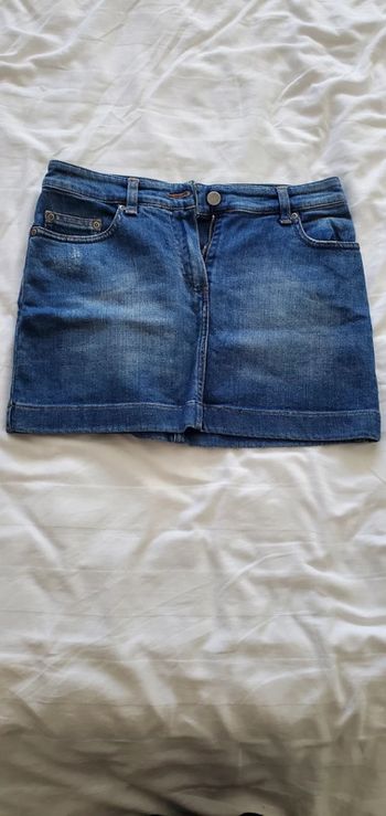 Jupe en jean bleu taille 34