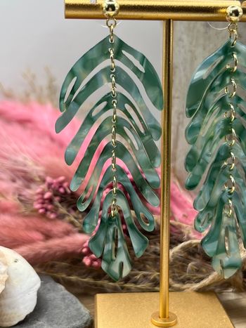 Boucle d’oreille acier inoxydable