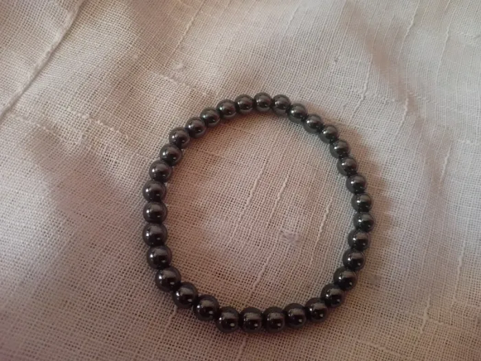 Bracelet pyrite 6mm