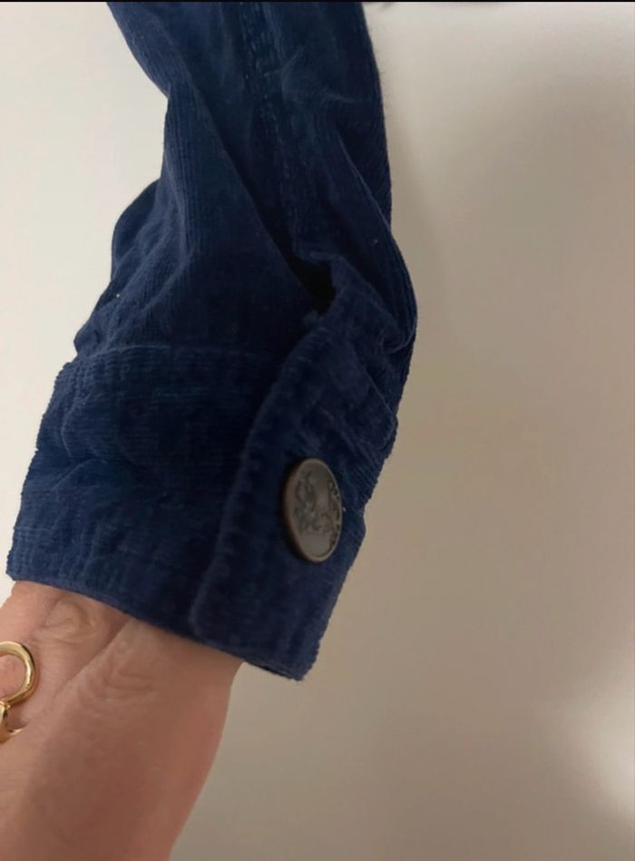 Blouson femme stradivarius taille S , bleu marine , 100% coton - photo numéro 8