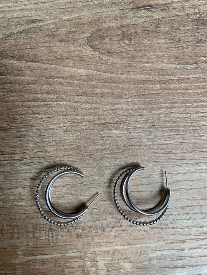 Créoles acier inoxydable - photo numéro 5