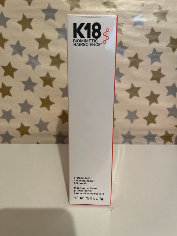 K18 150 ML Masque Capillaire A Réparation Moléculaire - Sans Rinçage