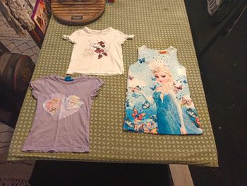 Lot de vêtements Disney taille 4a fille