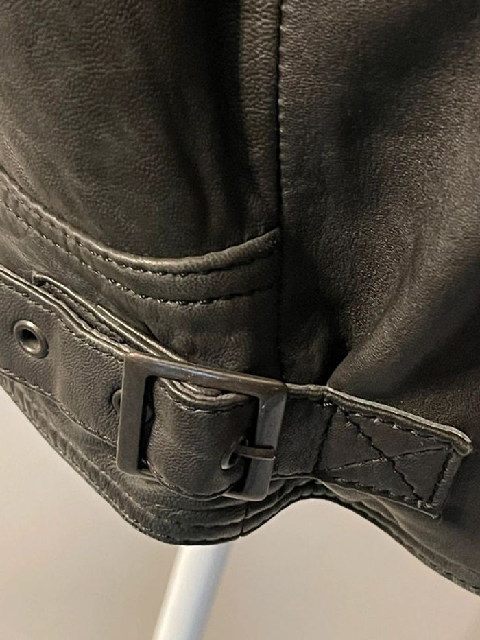 Veste en cuir Teddy Smith L - photo numéro 7