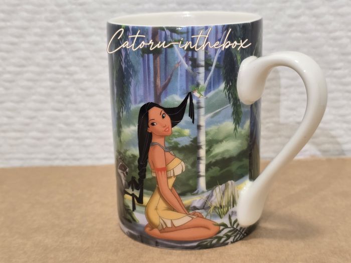 Tasse / Mug / Cup Disney Classics Pocahontas John Smith Meeko / Meiko - photo numéro 7