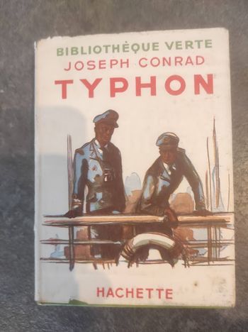 Typhon Joseph Conrad Hachette Bibliothèque Verte 1947