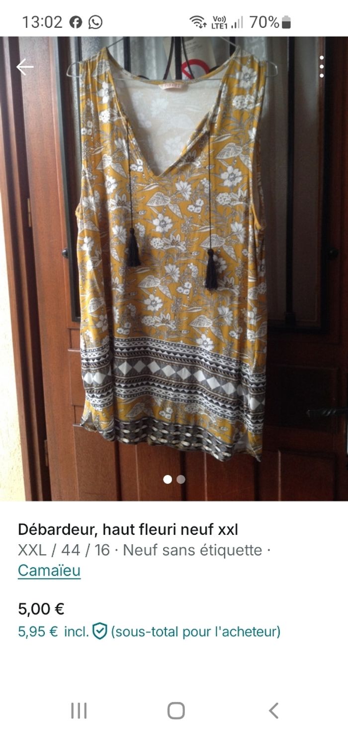 .lot de 5 articles femme 44 parfait état - photo numéro 2