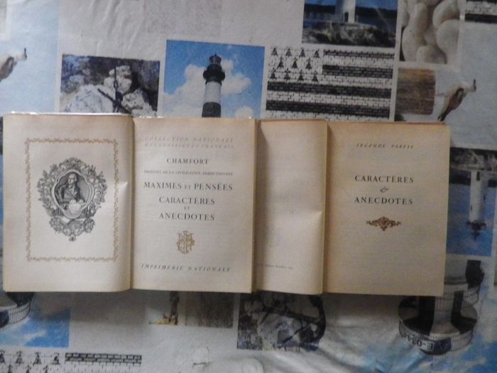 Maximes et Pensées Caractères et Anecdotes Chamfort 1953 - photo numéro 4